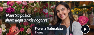 Florería Naturaleza (Flores): «Nuestra pasión ahora llega a más hogares»